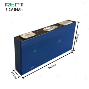 Cellule LiFePO4 de qualité EV REPT 3.2V 54Ah haute puissance, décharge de crête 571A, batterie lithium-ion, livraison DDP sans taxes - Product Image 5