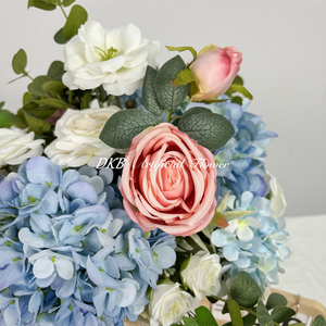 DKB Wholesale, nouvelle conception, petite boule de fleurs, centre de table artificiel de qualité supérieure, boule de fleurs de 30 cm - Product Image 4