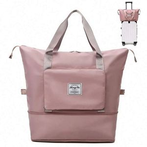 Bolso de hombro para gimnasio, bolso informal de calidad para mujer, con doble cremallera, ampliable, grande, duradero, a la moda, nuevo - Product Image 1