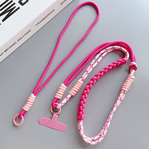 <span class=keywords><strong>Bandoulière</strong></span> en nylon coloré <span class=keywords><strong>pour</strong></span> collier de <span class=keywords><strong>téléphone</strong></span> anti-perte <span class=keywords><strong>pour</strong></span> filles avec chaîne compatible avec tous les étuis de <span class=keywords><strong>téléphone</strong></span> - Product Image 3