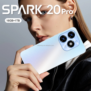 高端Techno Spark <span class=keywords><strong>20</strong></span> PRIX 4g解锁108MP后置摄像头智能手机16 + 1TB存储专用白色标签移动Deca Core LTE - Product Image 3