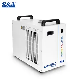 S&A CW-5200DH 60Hz Co2 Compact Recirculating Laser Chiller With UL Certified Version