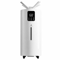 Humidificateur Géant à Brume Fine, Pulvérisateur Ultrasonique Haute Performance, Stérilisateur Mobile Grande Capacité de Qualité Commerciale WT01