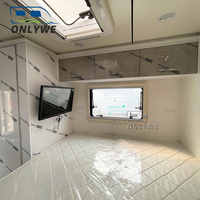 ONLYWE Camper de camion standard australien, caravane conteneur, boîte de camping d'expédition, remorque de camping-car, camping-car pour camionnette, boîte de camping pour camionnette