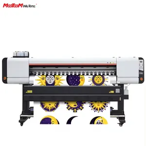 Mootoom - Impressora UV de filme e transferência de papel, fornecimento direto da fábrica, máquina de impressão por sublimação de tecido têxtil, 1.8m