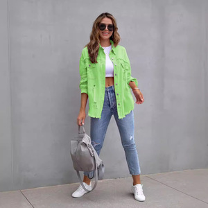 <span class=keywords><strong>Veste</strong></span> <span class=keywords><strong>en</strong></span> <span class=keywords><strong>jean</strong></span> déchirée <span class=keywords><strong>mi</strong></span>-<span class=keywords><strong>longue</strong></span> de style europé<span class=keywords><strong>en</strong></span> et américain vintage 2025, haut décontracté à manches longues et col à revers pour femmes, automne-hiver - Product Image 3
