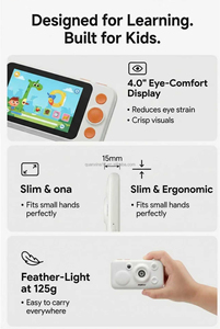 Appareil photo numérique IA pour enfants MANXI avec capteur CMOS vidéo 4K, 8 personnages IA, écran 4,0 pouces pour l'étude et le divertissement - Product Image 3