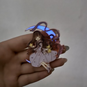 Accesorios de Alta Calidad, Insignia de <span class=keywords><strong>Sakura</strong></span> <span class=keywords><strong>Kinomoto</strong></span> de <span class=keywords><strong>Card</strong></span> <span class=keywords><strong>Captor</strong></span> <span class=keywords><strong>Sakura</strong></span>, Broche de Metal, Joyería de Aleación, Pin de Anime - Product Image 6
