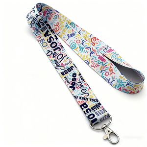 JXSSL1001 All Purpose Premium Quality Material Stain Smooth Polyester Sublimation Smooth Lanyard for Marketing Campaigns