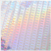 Película de Transferencia de Calor con Holograma Personalizado, Pegatinas Láser para Impresión por Transferencia de Calor