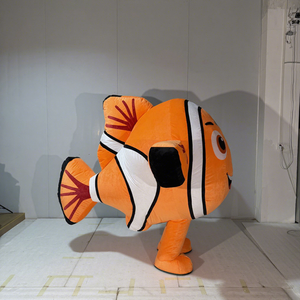 <span class=keywords><strong>Disfraz</strong></span> de Mascota Inflable de Pez Payaso para Adultos, Traje de Mascota de Animal Marino para Fiestas, Eventos y Promociones, ODM China - Product Image 2