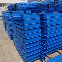 Barrera de Seguridad para Carreteras y Puentes, de Acero de Alta Resistencia, Reutilizable y de Tamaño Ajustable