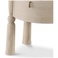 Amerikanischer Landhausstil Verwitterter Grauer Massivholz-Nachttisch Sofa-Beistellschrank Schlafzimmer-Schubladenschrank Französischer Minimalistischer Beistelltisch