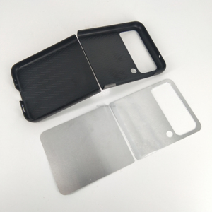 Diseño personalizado Sublimación Funda de aluminio para Samsung <span class=keywords><strong>Galaxy</strong></span> Z Flip 3 4 5 Funda protectora a prueba de golpes Impresión de imagen - Product Image 3