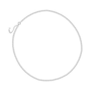 뜨거운 판매 보석 힙합 쿠바 1.7 2.5mm 두께 뱀 사슬 실버 도금 진짜 925 스털링 실버 목걸이 여성용 - Product Image 4