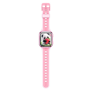 Montre intelligente rose pour enfants pour fille avec appel téléphonique 4G GPS WiFi Location Kids Gift AI Friend with Learning Games No Disturb in School - Product Image 1