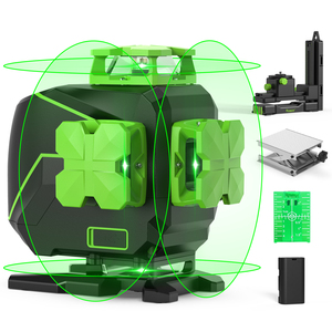 S04CG-L Huepar Pro 4D 360 Tự Cân Bằng Độ Chính Xác Cao & Khả Năng Hiển Thị Cao 16 Dòng Laser Xoay Đất - Product Image 1