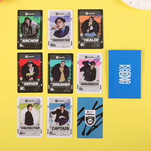 8/9 unids/set Kpop Straykids KARMA álbum tarjetas fotográficas lista Hyunjin Felix Lee Know Bangchan Personal Selfie Lomo tarjetas Fans colección - Product Image 5