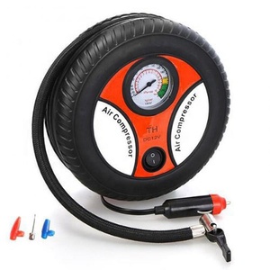 מיני נייד 12v רכב מדחס צמיג חשמלי מתנפחים משאבות פלסטיק אוטומטי מתנפחים משאבות 151-250psi ce מוסמך