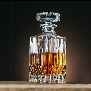 Carafe à whisky en <span class=keywords><strong>cristal</strong></span> 8001DC 750 ml pour whisky, brandy, rhum, vin rouge, <span class=keywords><strong>alcool</strong></span>, spiritueux - Product Image 5