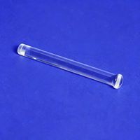 Tige de guidage laser en quartz de silice optique fusionnée de haute pureté 99,99 % JGS2, polie, carrée, sur mesure, OEM