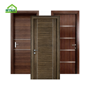 Porte en bois stratifié MDF insonorisée au <span class=keywords><strong>design</strong></span> moderne et finition intégrée pour chambre, appartement, hôtel, <span class=keywords><strong>portes</strong></span> <span class=keywords><strong>intérieures</strong></span> commerciales et usage domestique - Product Image 2