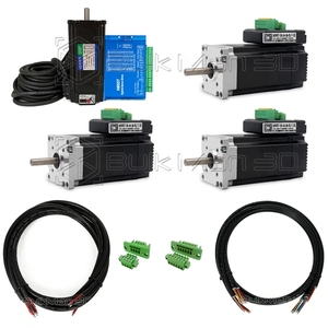 Paquete de controlador fuera de línea DDCS4 V3.1 con servomotores <span class=keywords><strong>IHSV57</strong></span> 180W 3000RPM para ULTIMATE Bee CNC, QueenBee CNC, WorkUltra CNC - Product Image 3