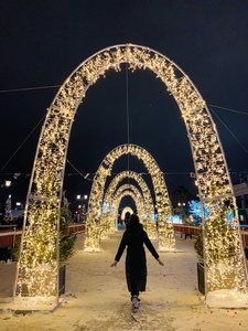 Arco de varias formas y colores en oferta para decoración de festivales, bodas, exteriores y calles. - Product Image 1