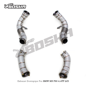 OEM Engine Header Downpipe for M5/M6 F90 LCI 4.4TT 2018-2024 Stainless Steel Street Car Boska Exhaust Free Flow pipes System - Product Image 6
