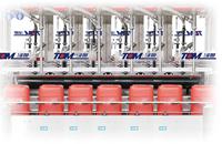 Machine de remplissage numérique entièrement automatique 10-30L avec pesage, scellage, bouchage et étiquetage (type linéaire/2/4/6/8 têtes) pour aliments, avec pompe et moteur