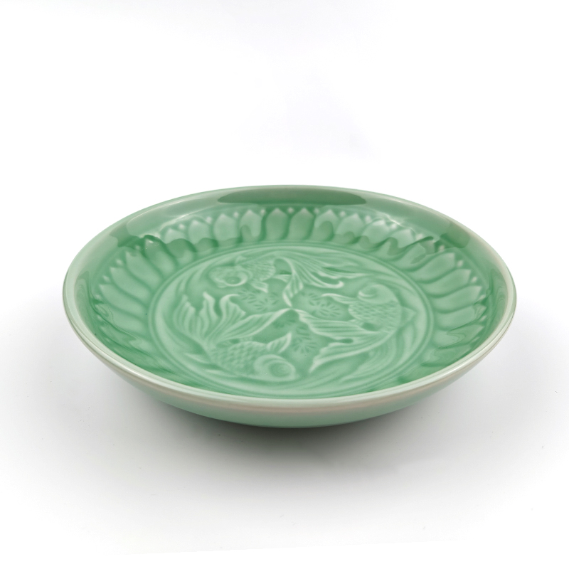 Sage green glaze