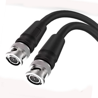 50Ω 75Ω BNC Mâle Femelle Câbles Noyau De Cuivre PVC HD 3G 6G 12G SDI 50 75 Ohm Câble Coaxial 2K 4K SDI Câble Vidéo pour Caméra