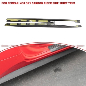 Faldones Laterales de Fibra de Carbono Seca de Excelente Calidad, Estilo OEM, para Ferrari 458 - Product Image 4