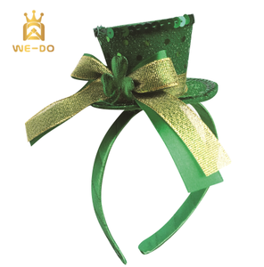 Nuevo Diseño <span class=keywords><strong>de</strong></span> Moda Verde Mini brillo superior despedida <span class=keywords><strong>de</strong></span> soltero sombrero diadema para niña - Product Image 2