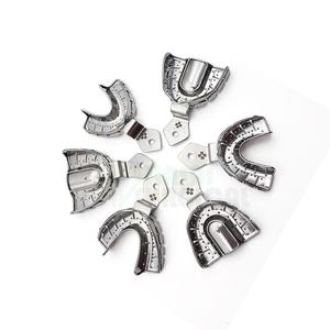 Superbe qualité Top vente dentaire Impant Impression plateau détachable Anti-infection en acier inoxydable - Product Image 1