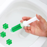 Gel désodorisant pour toilettes de haute qualité, écologique, avec parfum de rose, d'orange et de lavande