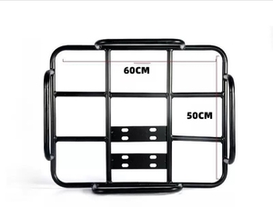 Soporte Universal <span class=keywords><strong>para</strong></span> <span class=keywords><strong>Caja</strong></span> de Entrega de Comida, <span class=keywords><strong>para</strong></span> Rejilla Trasera de <span class=keywords><strong>Bicicleta</strong></span> Eléctrica o Motocicleta - Product Image 2