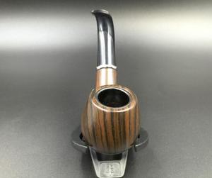 Ensemble de pipes à tabac <span class=keywords><strong>en</strong></span> <span class=keywords><strong>bois</strong></span> grainé avec boîte cadeau noire et support <span class=keywords><strong>en</strong></span> plastique – Vente directe usine, haute qualité - Product Image 3