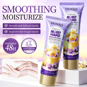 Crema de Manos Nutritiva <span class=keywords><strong>BIOAQUA</strong></span> Donut Cheese con Glicerina, Hidratante y Anti-agrietamiento, 80g para Piel Seca en Otoño e Invierno, Cuidado de la Piel de las Manos - Product Image 3