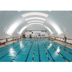 <span class=keywords><strong>Structure</strong></span> sportive autoportante résistante aux intempéries NFPA PVDF1350, salle de sport, gymnase de basketball, stade de football, dôme sportif - Product Image 5
