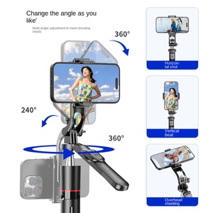 <span class=keywords><strong>Palo</strong></span> de <span class=keywords><strong>Selfie</strong></span> Estable y Equilibrado con Función de Trípode, Disparo Panorámico de 360°, 1700 mm, ABS, Acero Inoxidable, Antivibración <span class=keywords><strong>para</strong></span> Video con Teléfono <span class=keywords><strong>Celular</strong></span> - Product Image 3