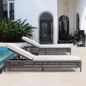 Tumbona de Jardín SUNWAY de Aluminio de Lujo <span class=keywords><strong>para</strong></span> Exteriores, Silla de Patio, Tumbona Individual <span class=keywords><strong>para</strong></span> Piscina - Product Image 2
