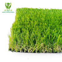 Gazon Synthétique 30mm pour Aménagement Paysager, Tapis d'Herbe Artificielle Décorative pour Jardin, Balcon et Arrière-Cour