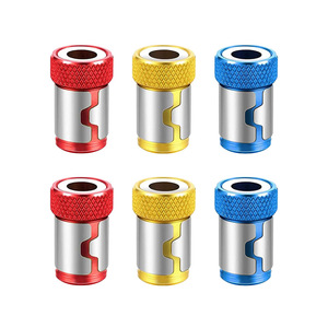 Magnetic Sleeve <b>Tool</b> Holder 3Pcs Red Gold Blue Universal Magnetic Adapter For Screwdriver Bits - Product Image 4