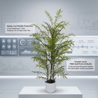 Fabricant d'arbres artificiels Oh Arts Faux Fern Tree, arbres artificiels de qualité commerciale, résistants au feu, verdure artificielle, arbre artificiel Jacaranda pour projets
