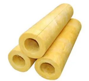 Cheap price heat insulation rock wool with aluminum foil mineral wool pipe