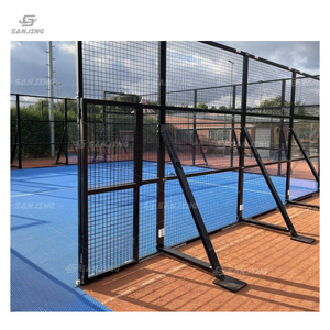 Factory Custom Panoramic Plate <strong>Court</strong> Outdoor Indoor Full Set of <strong>Padel</strong> <strong>Court</strong> - Product Image 6