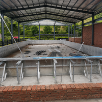 Piscine modulaire préfabriquée en acier inoxydable pour les installations de fitness commerciales à fort trafic