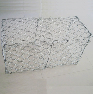 Profesyonel sıcak satış özel 80x100mm 2x1x1 galvanizli tel örgü Wove gabyon sepetleri kutu