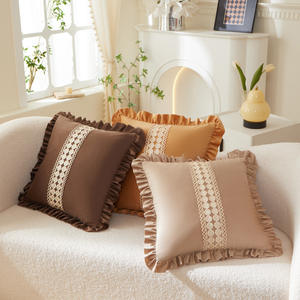 Cuscino Grande in Velluto con Cuciture, Morbido Imbottito per Casa, <span class=keywords><strong>Letto</strong></span>, Camera da <span class=keywords><strong>Letto</strong></span>, Divano, Uso Confortevole - Product Image 2